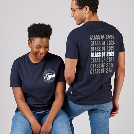 NAVY SUSTAINABLE T-SHIRT